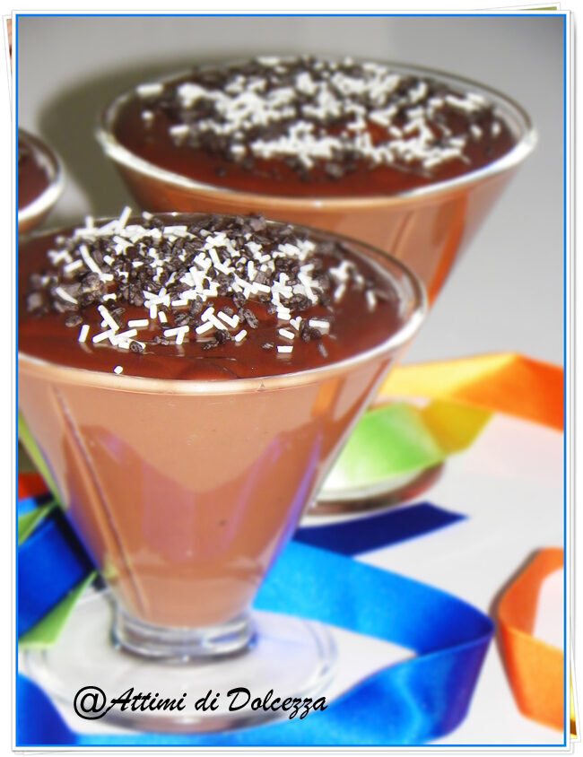 Mousse al cioccolato senza uova