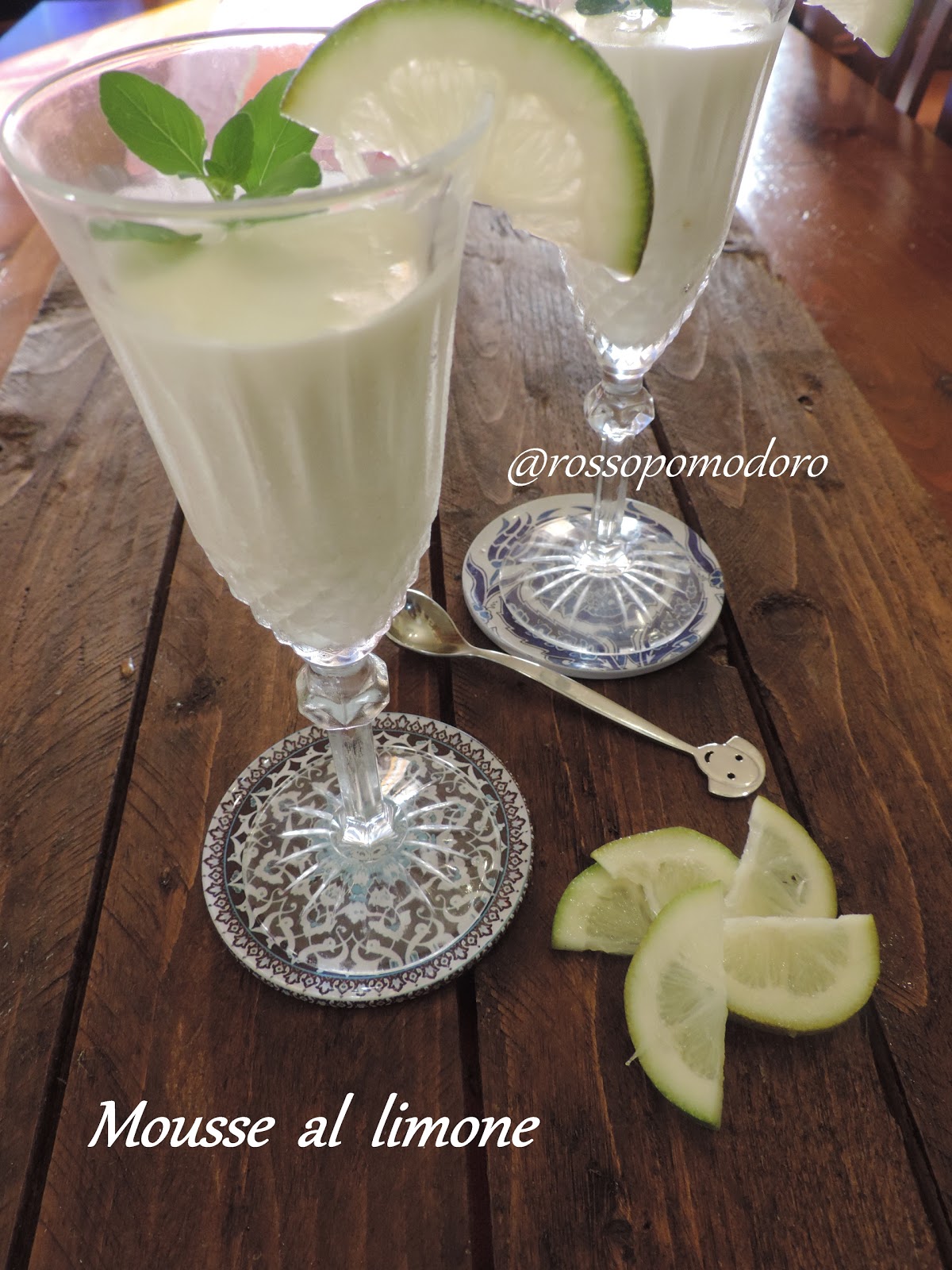 Mousse al limone