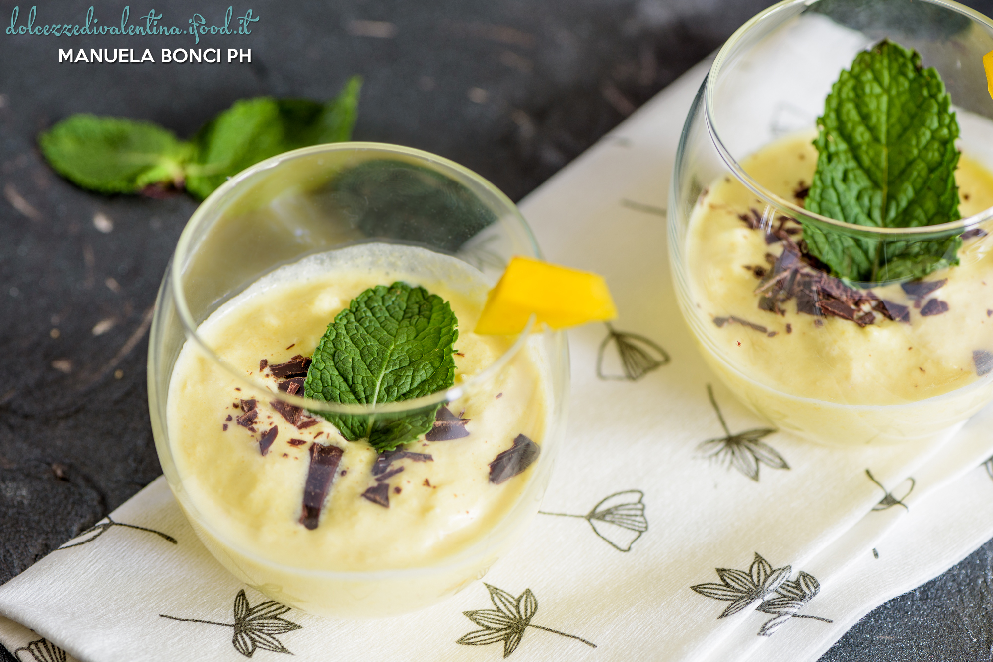 Mousse al mango
