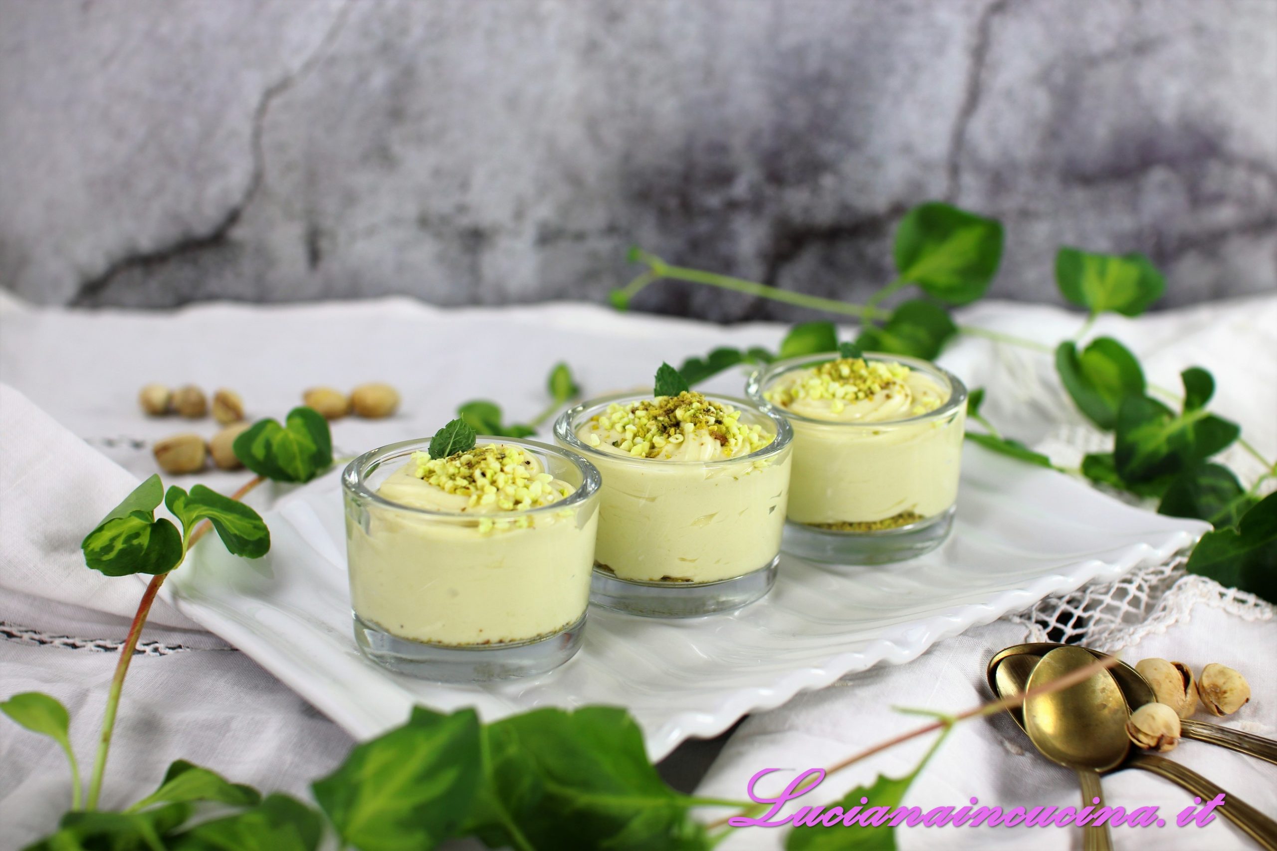 Mousse al pistacchio