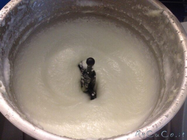 Mousse alla mela verde