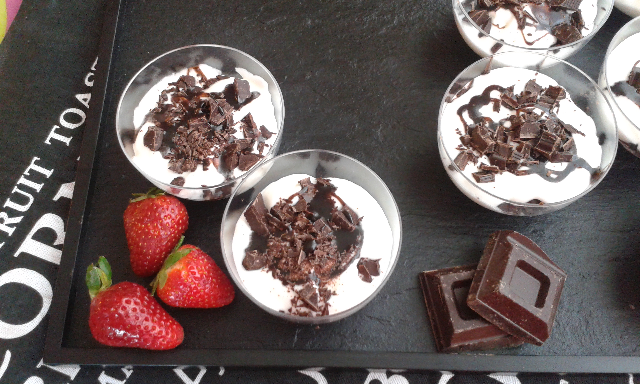 Mousse allo yogurt