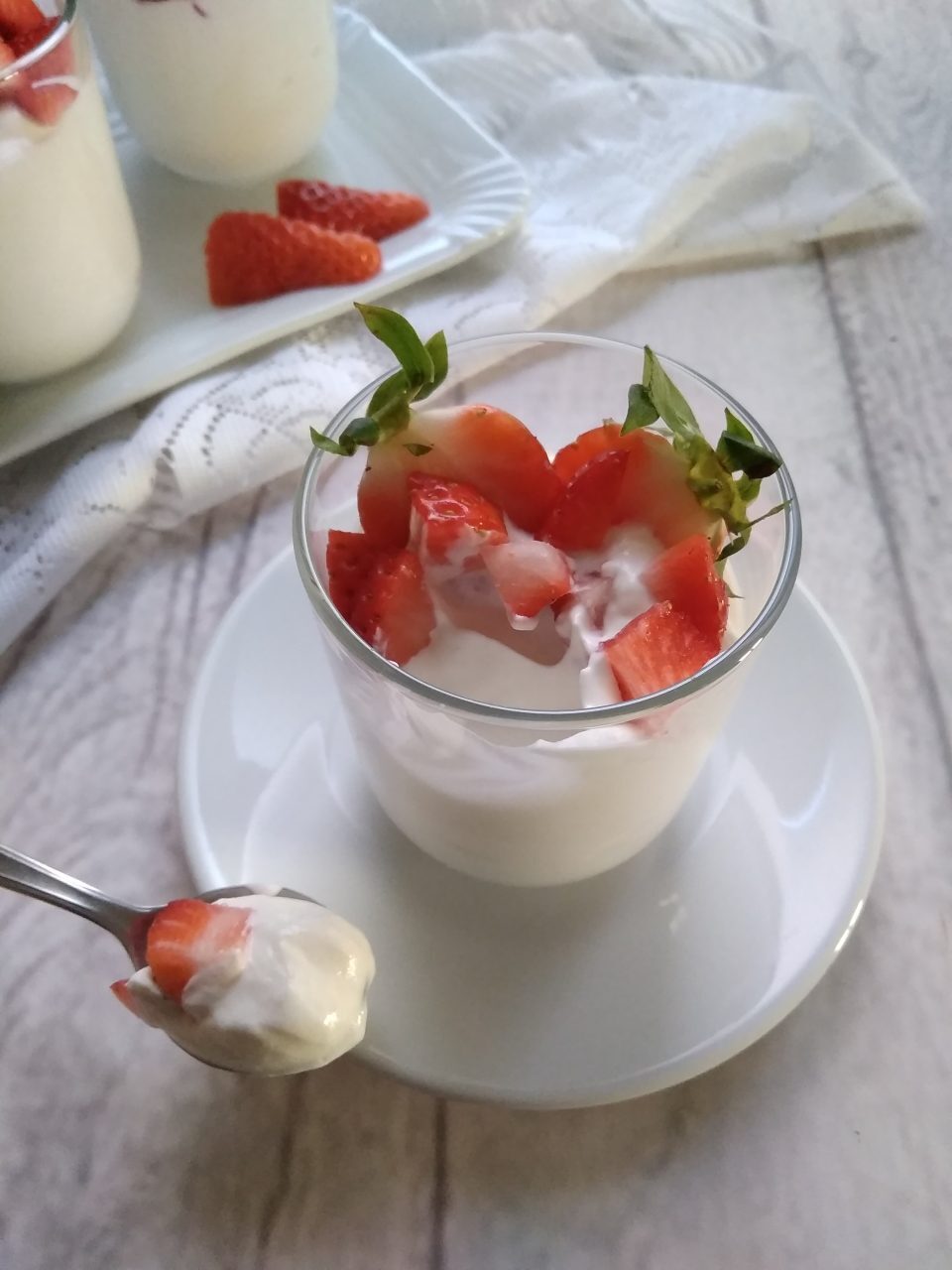 Mousse allo yogurt