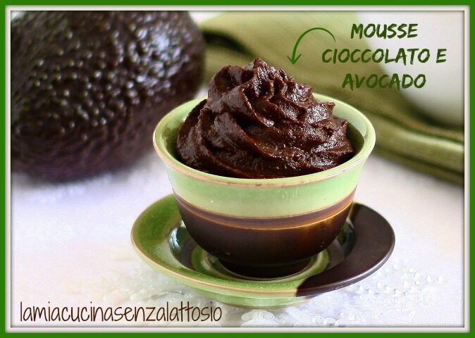 Mousse avocado e cioccolato vegan