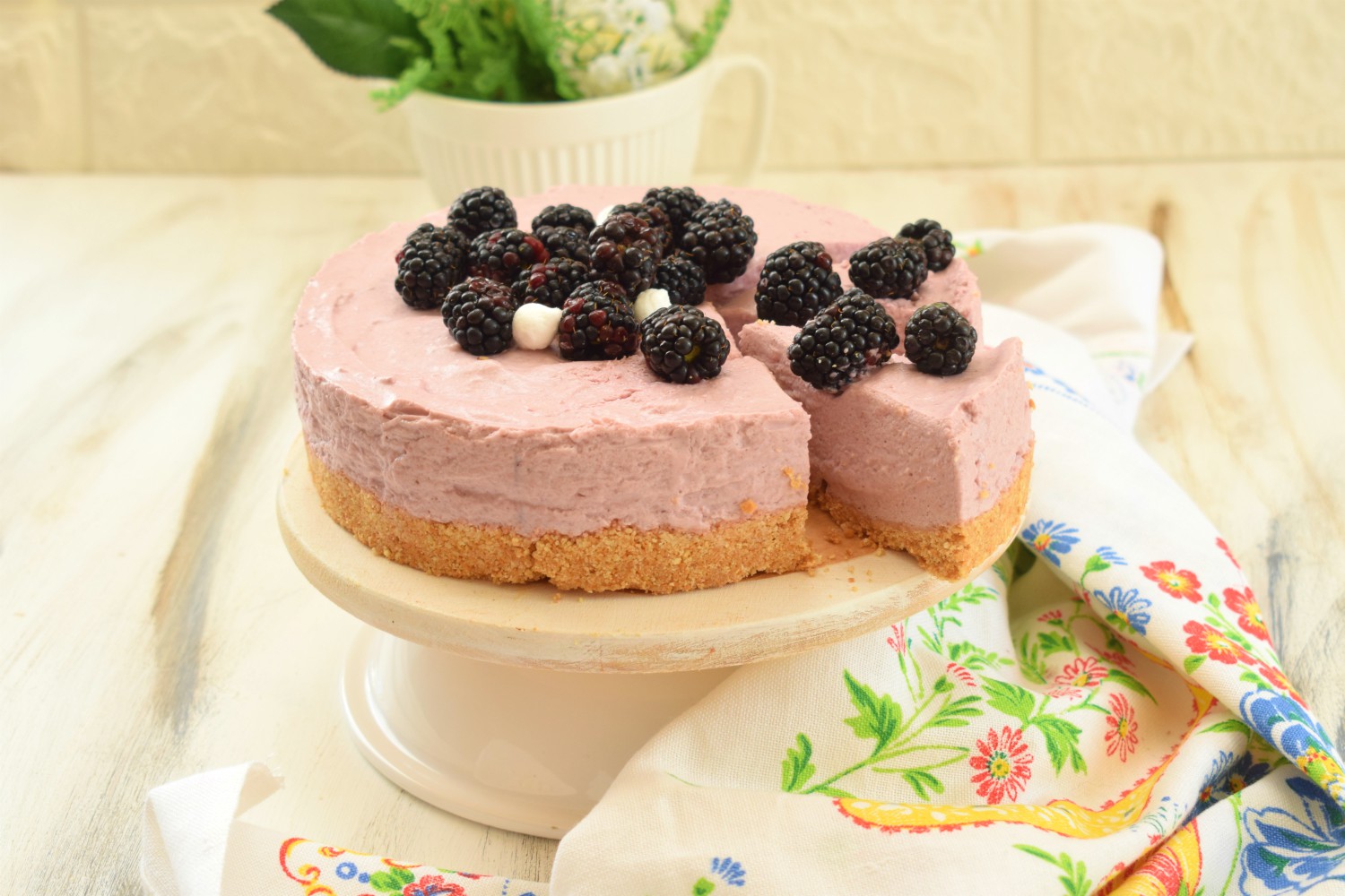 Mousse cake alle more