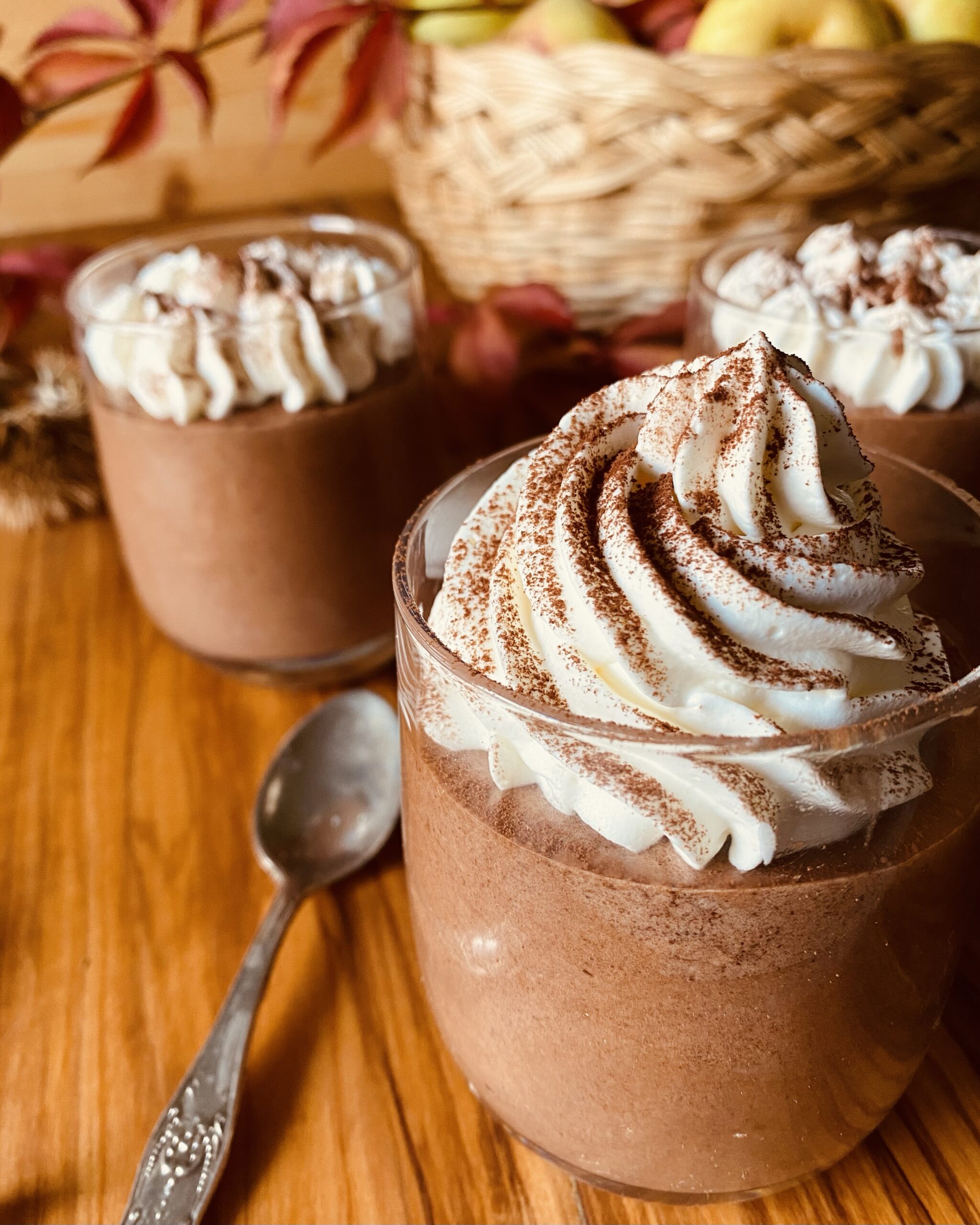 Mousse di castagne e cioccolato