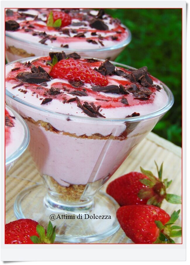 Mousse di fragole