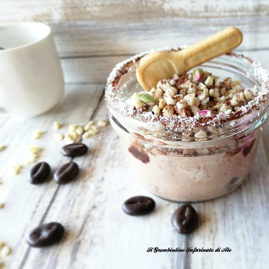 Mousse di panna e nutella