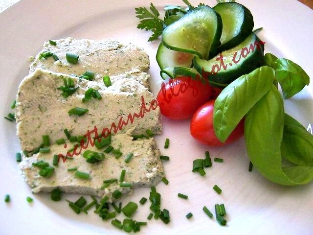 Mousse di prosciutto ed erbe aromatiche
