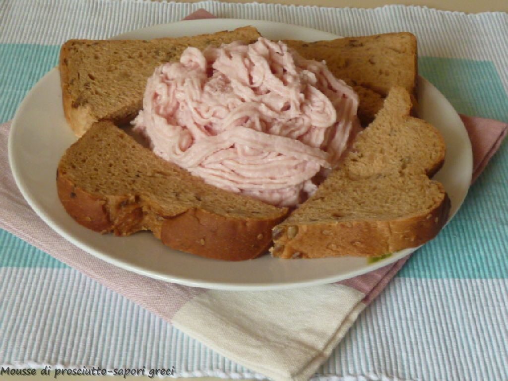 Mousse di prosciutto