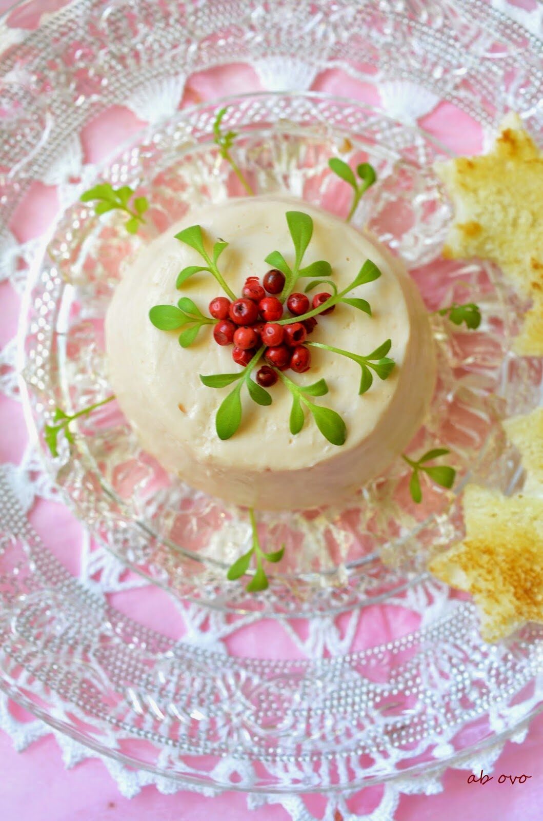 Mousse di salmone con gelatina al Prosecco