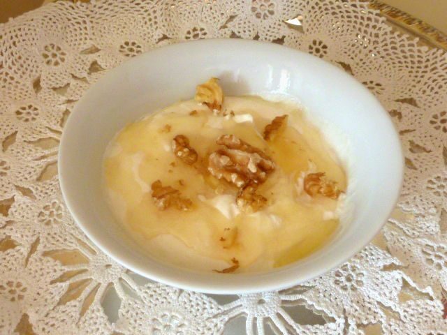 Mousse gelata di yogurt