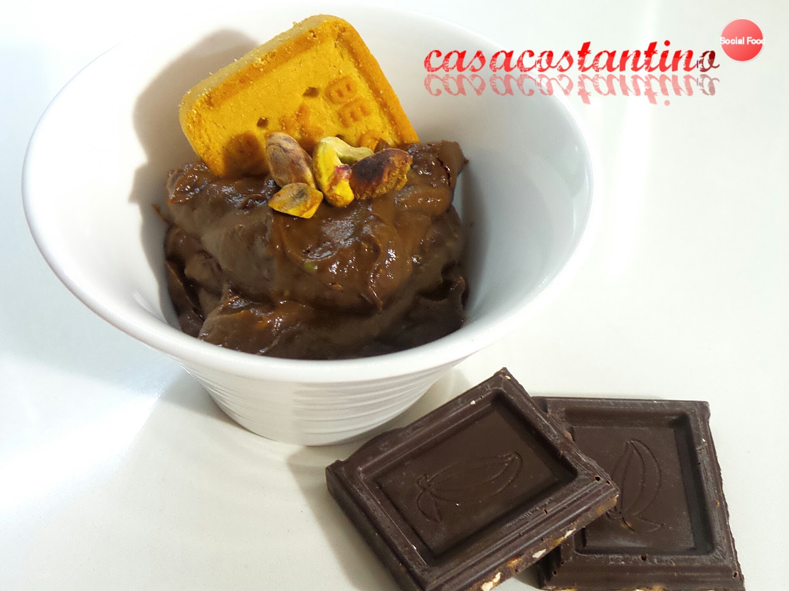 Mousse light al cioccolato