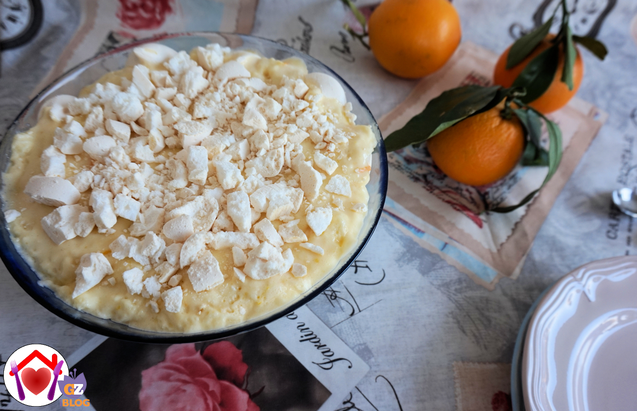 Mousse meringata all’arancia