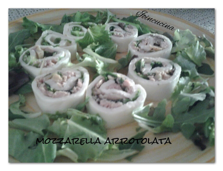 Mozzarella arrotolata
