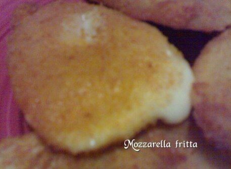 Mozzarella frittaMozzarella fritta