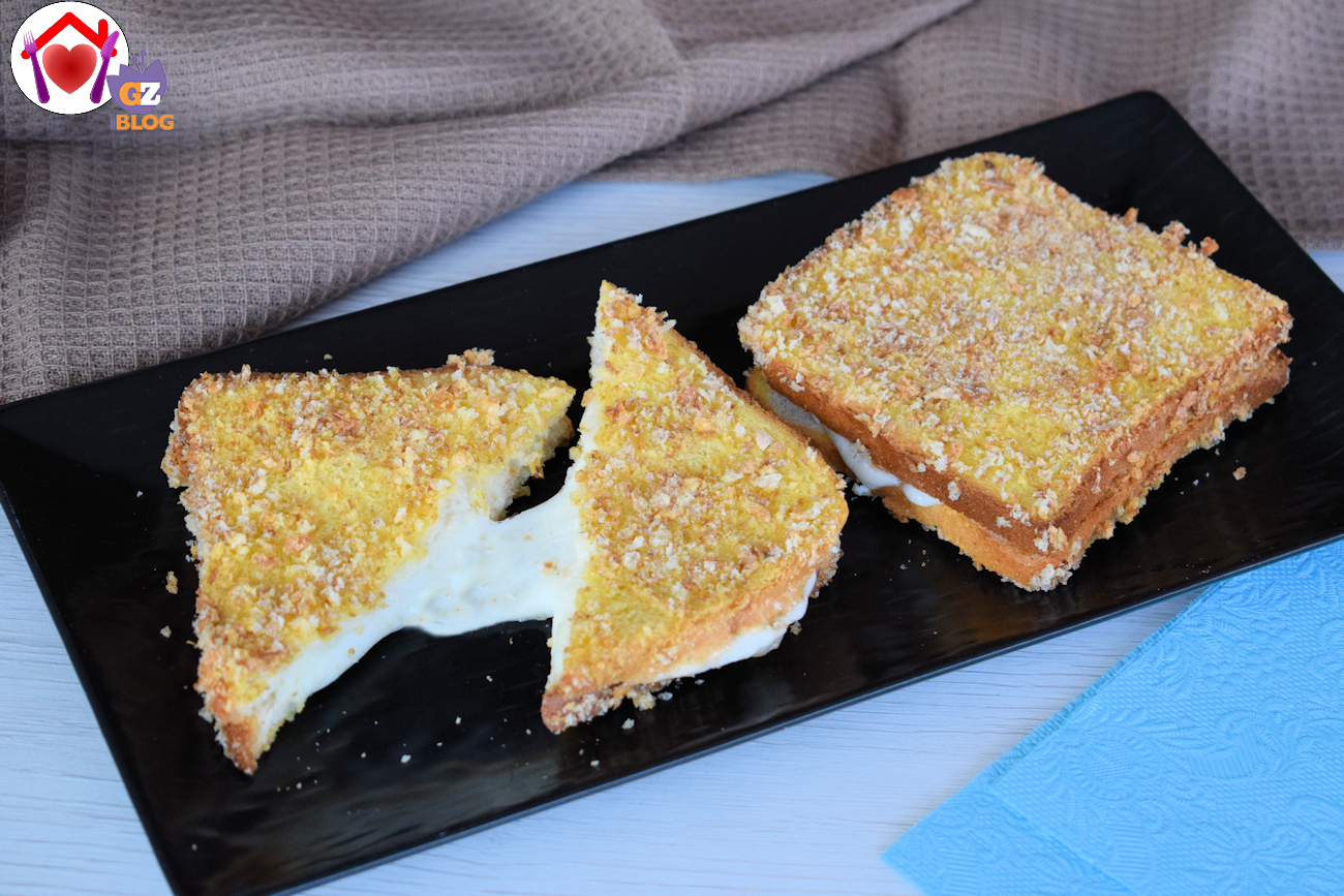 Mozzarella in carrozza al forno