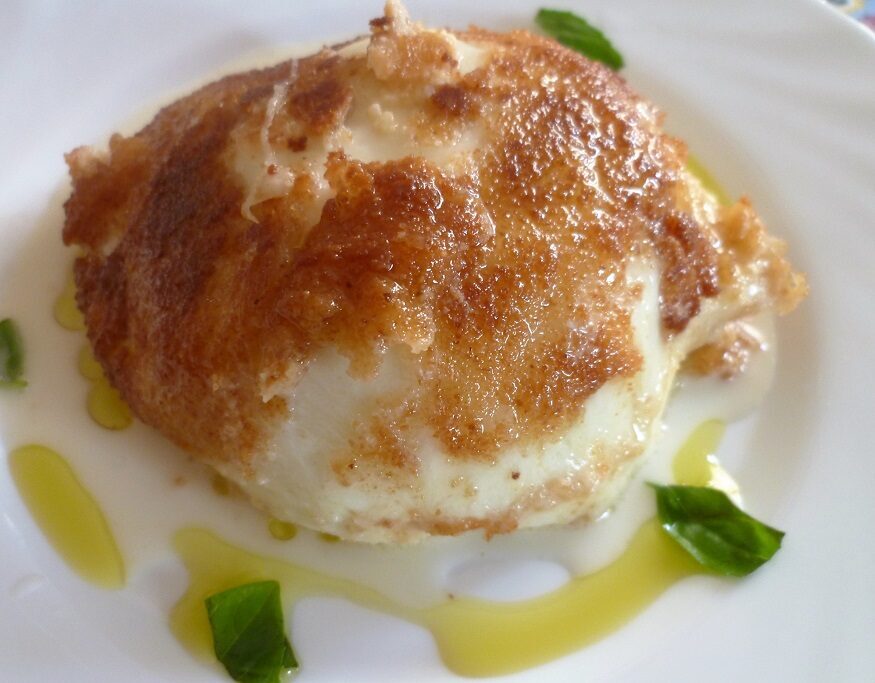 Mozzarelle ripiene fritte
