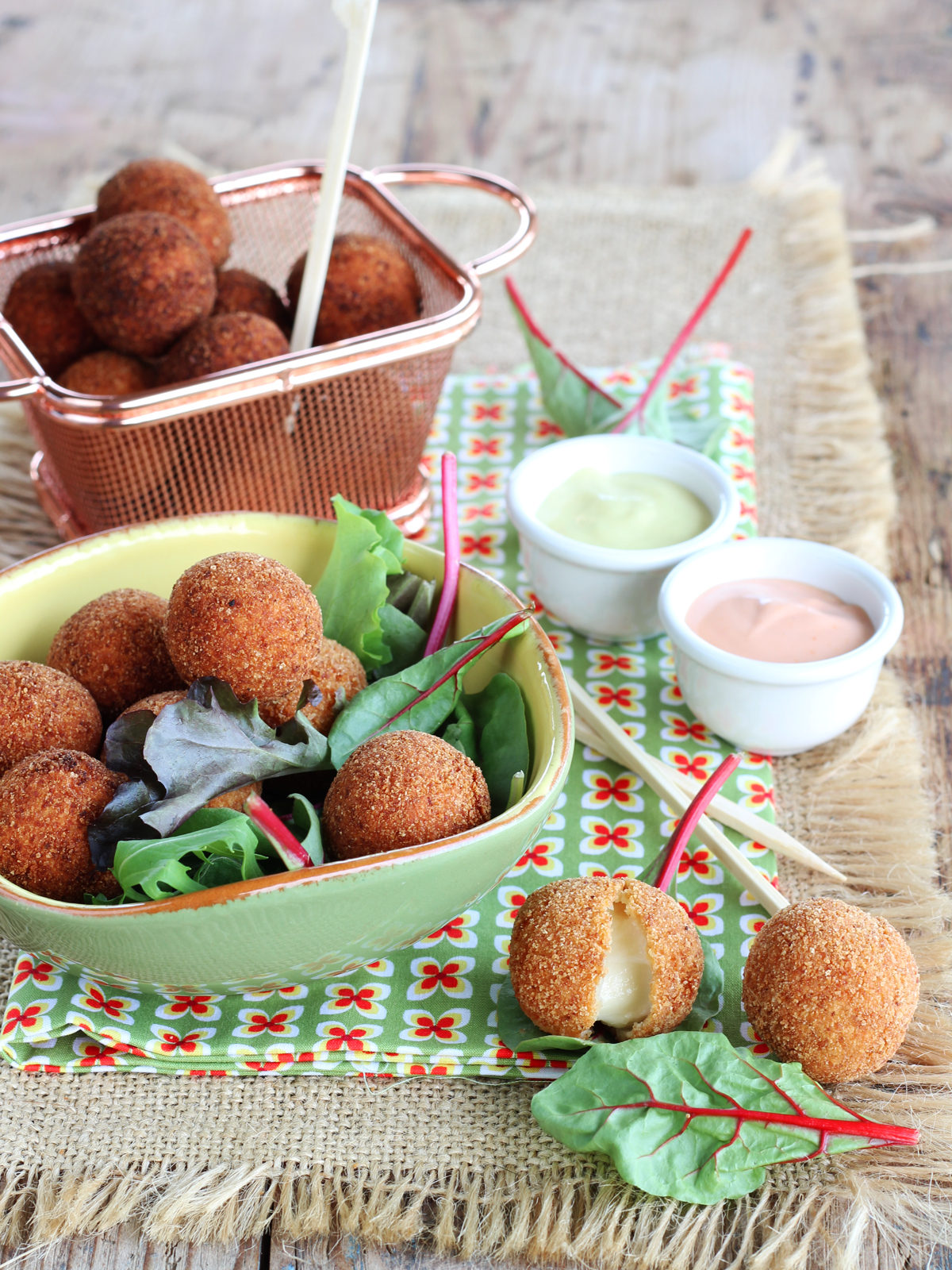 Mozzarelline fritte