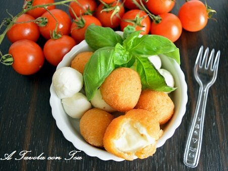 Mozzarelline fritte