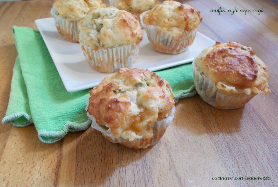 Muffin agli asparagi