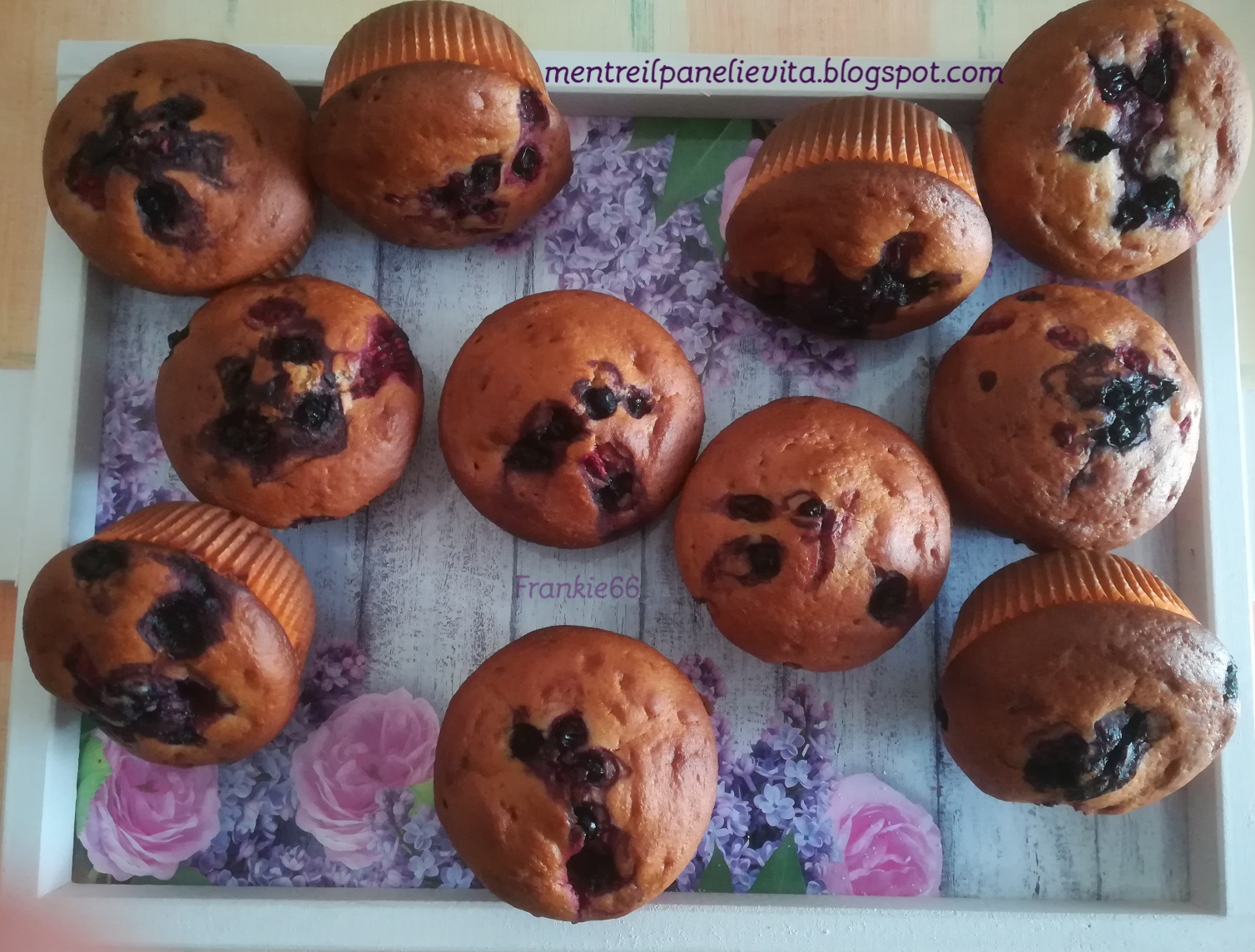 Muffin ai frutti di bosco