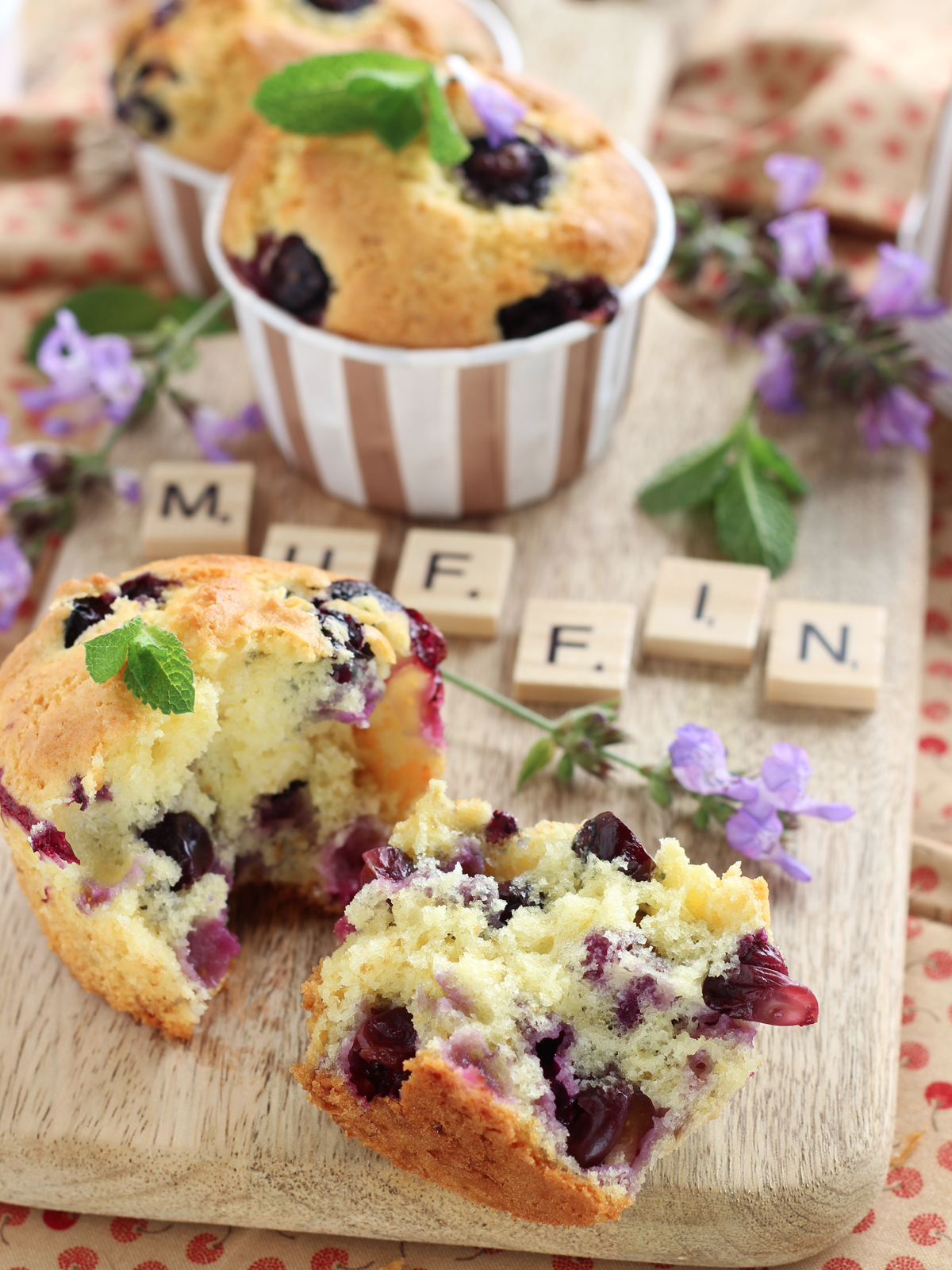 Muffin ai mirtilli