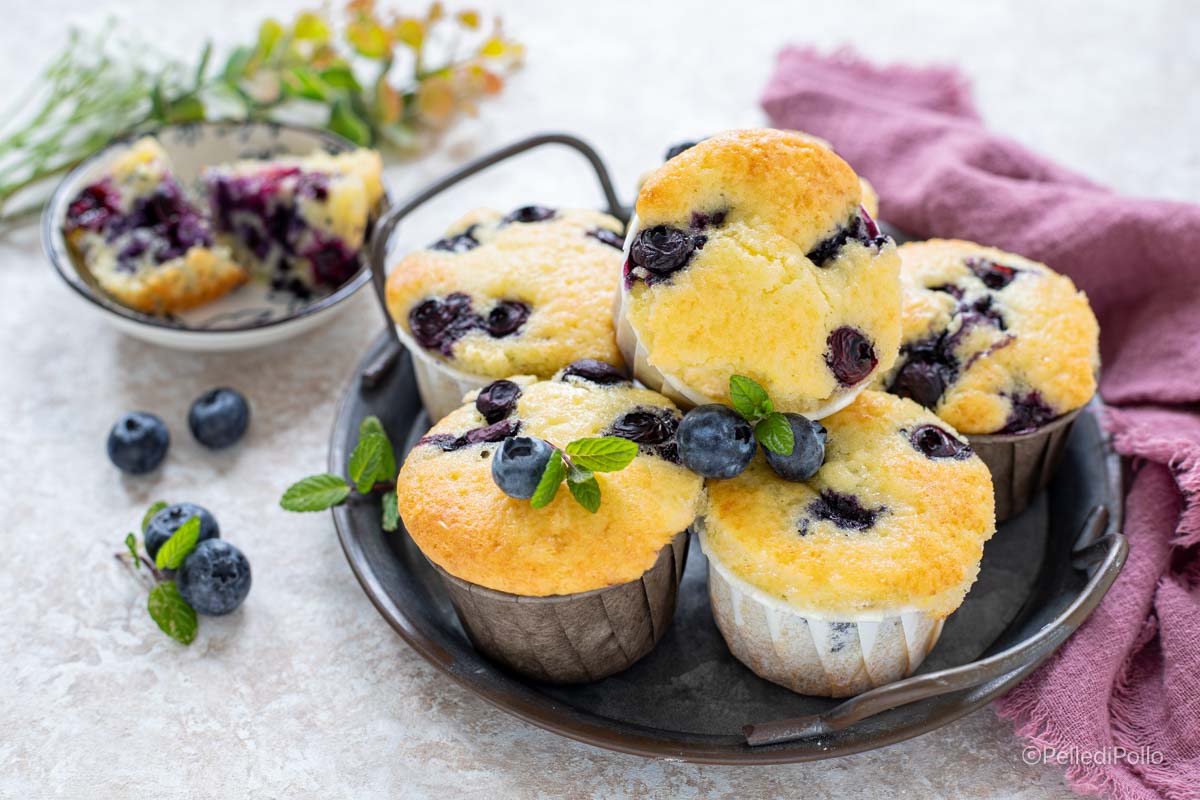 Muffin ai mirtilli