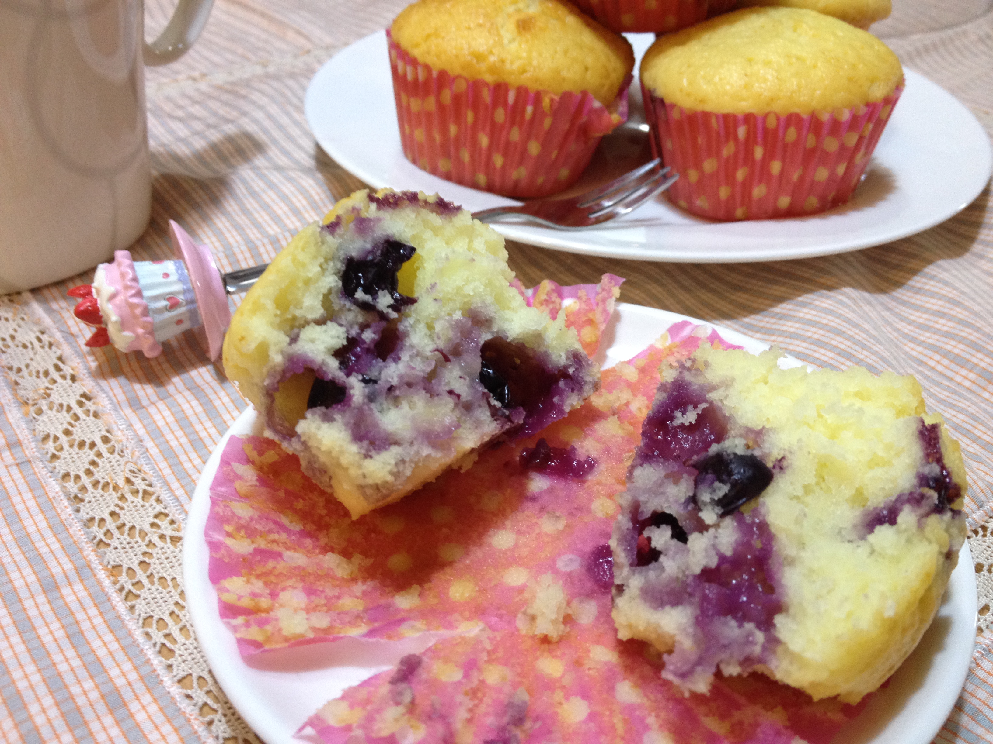 Muffin ai mirtilli