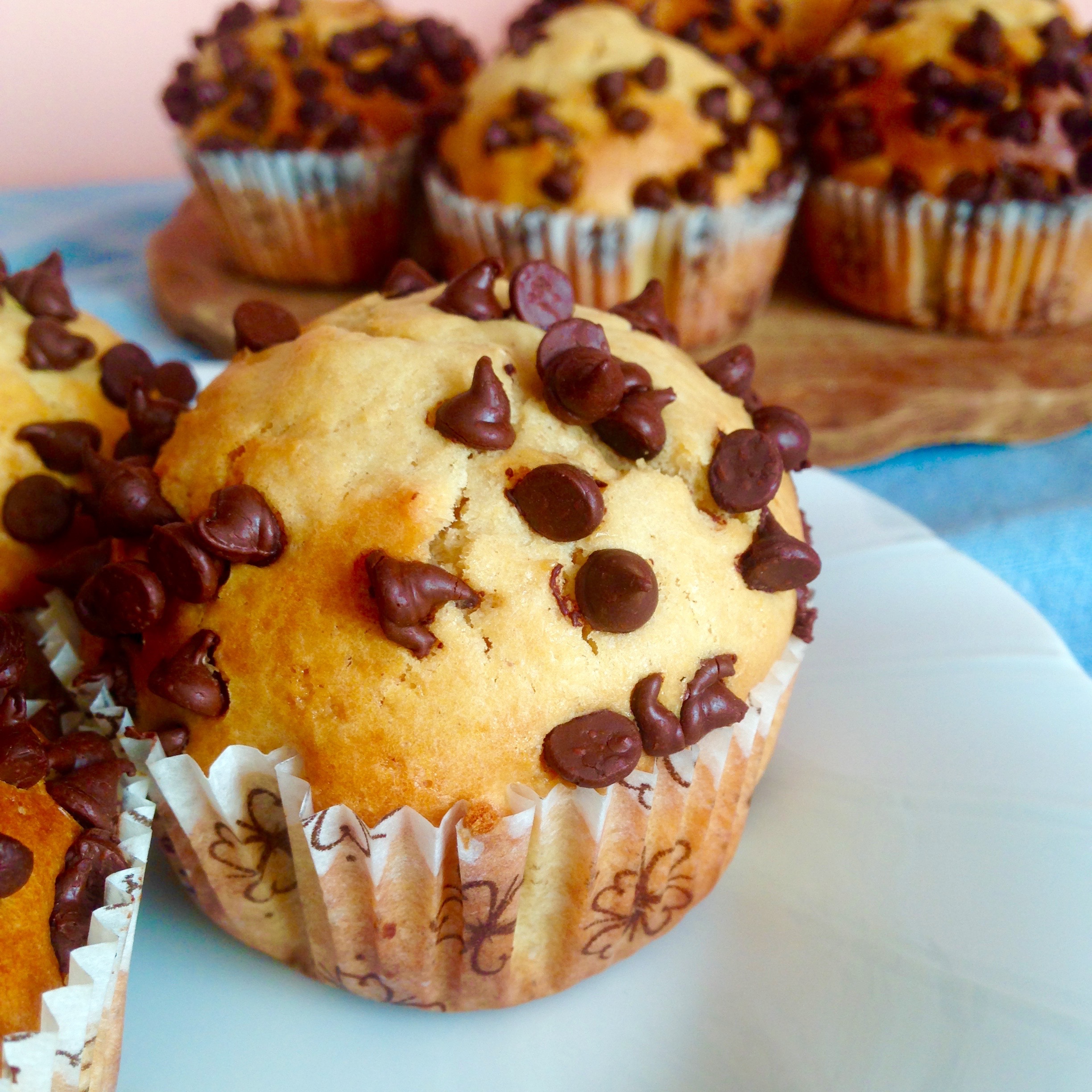 Muffin al burro d’arachidi
