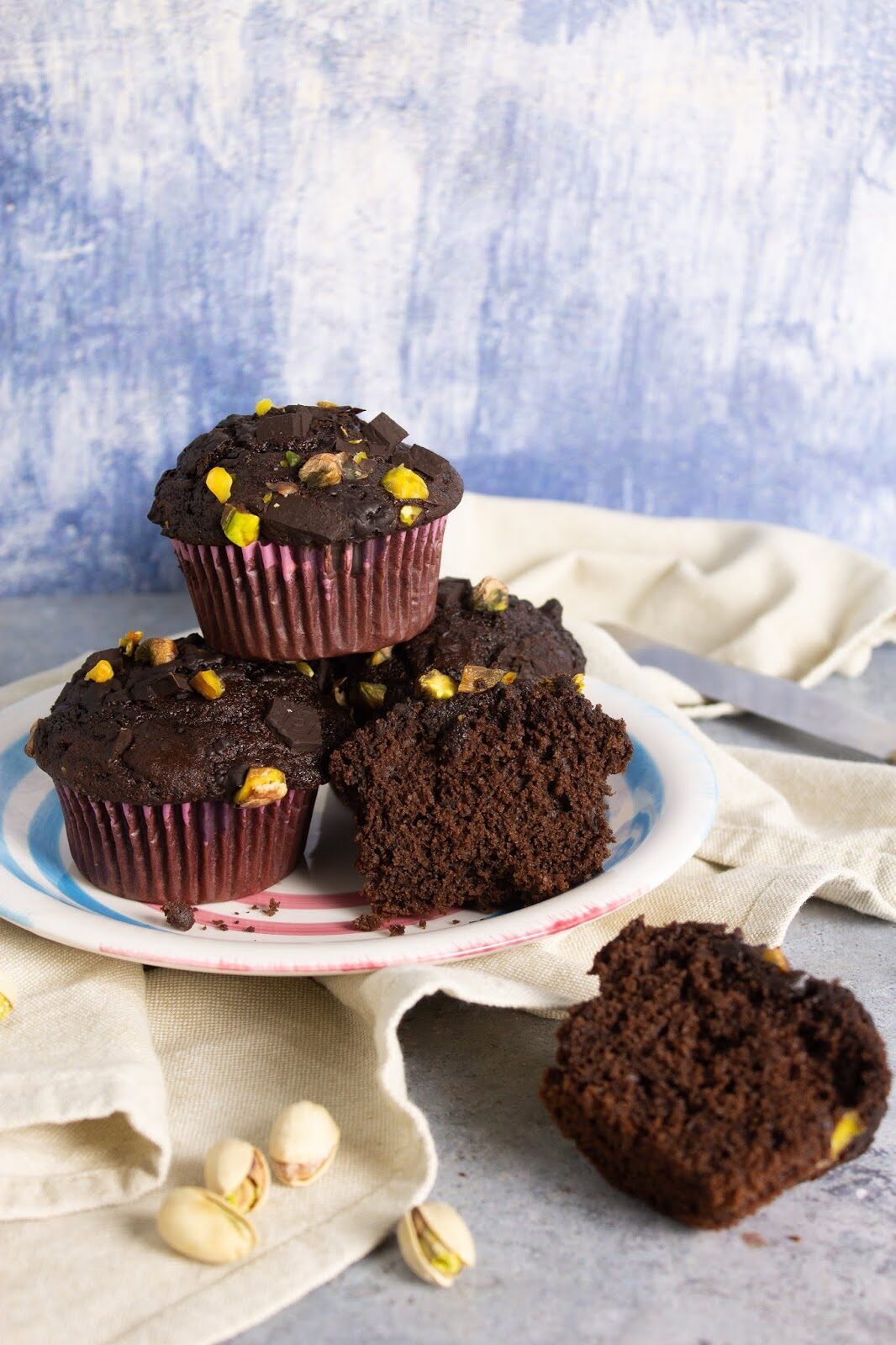 Muffin al Cioccolato (e Pistacchi)