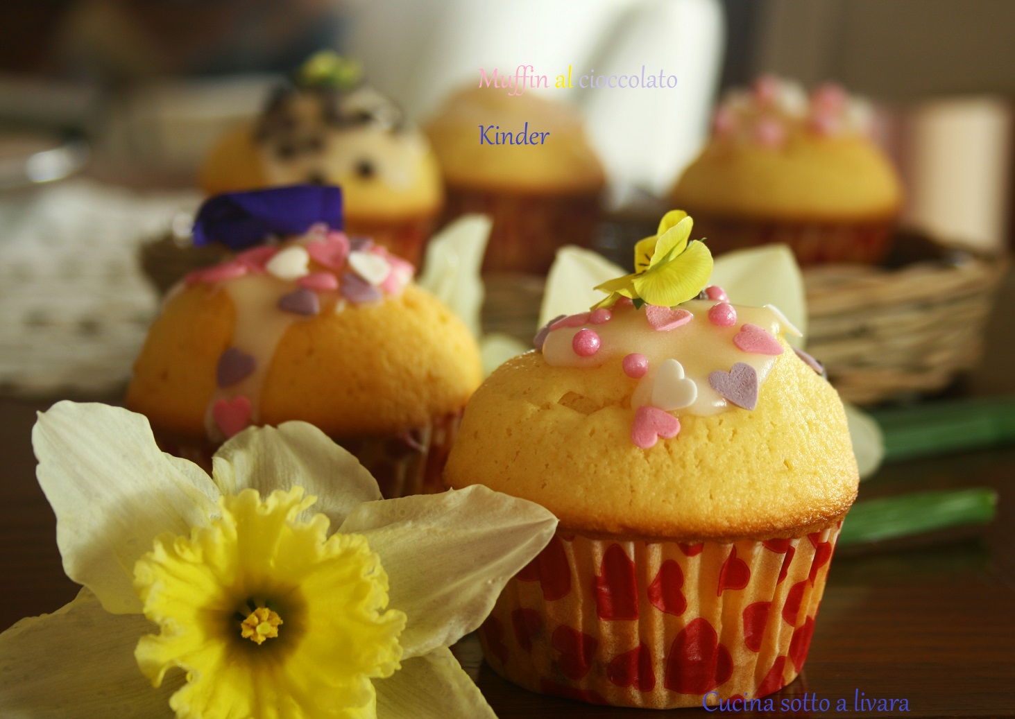 Muffin al cioccolato kinder