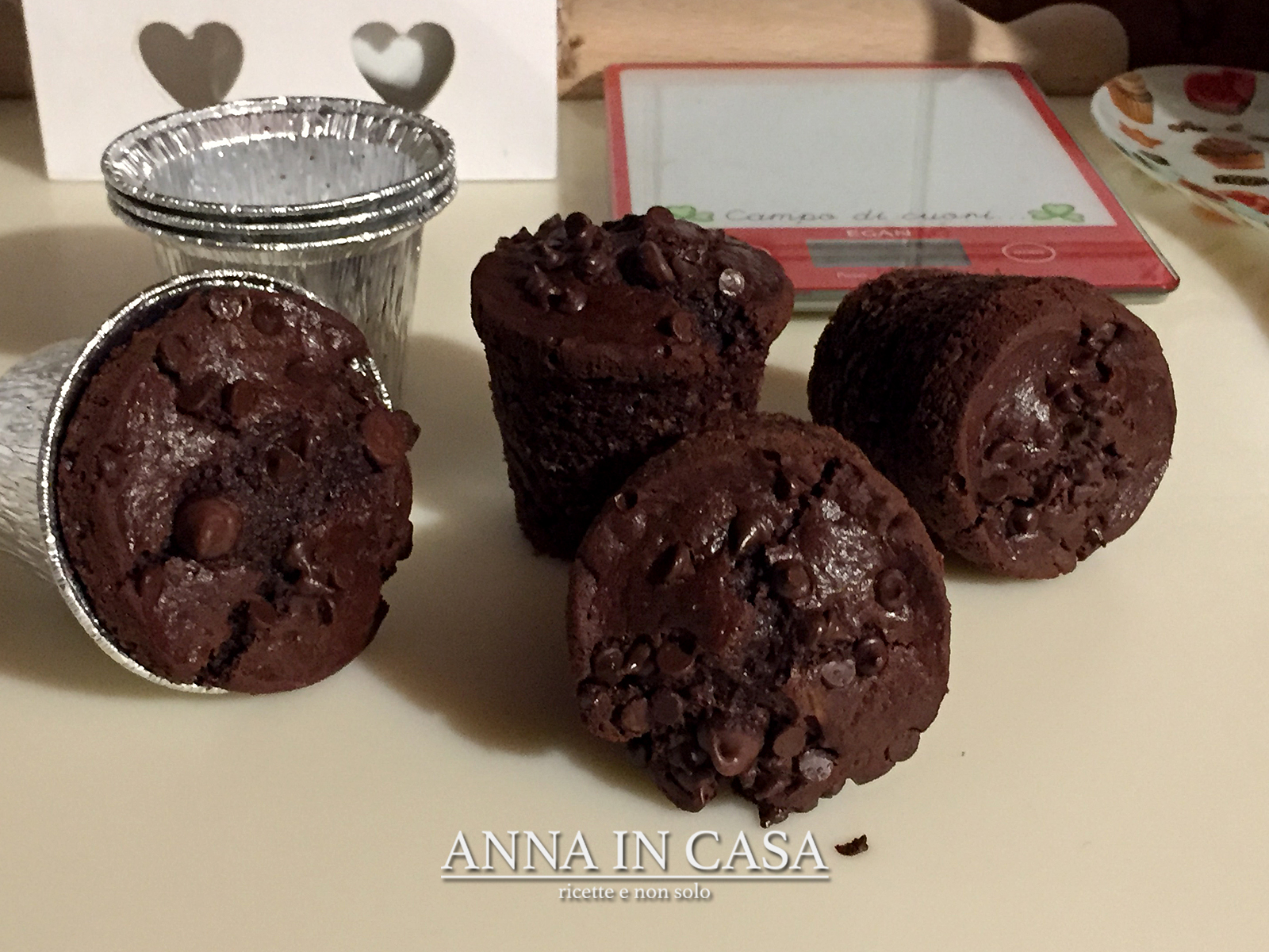 Muffin al cioccolato