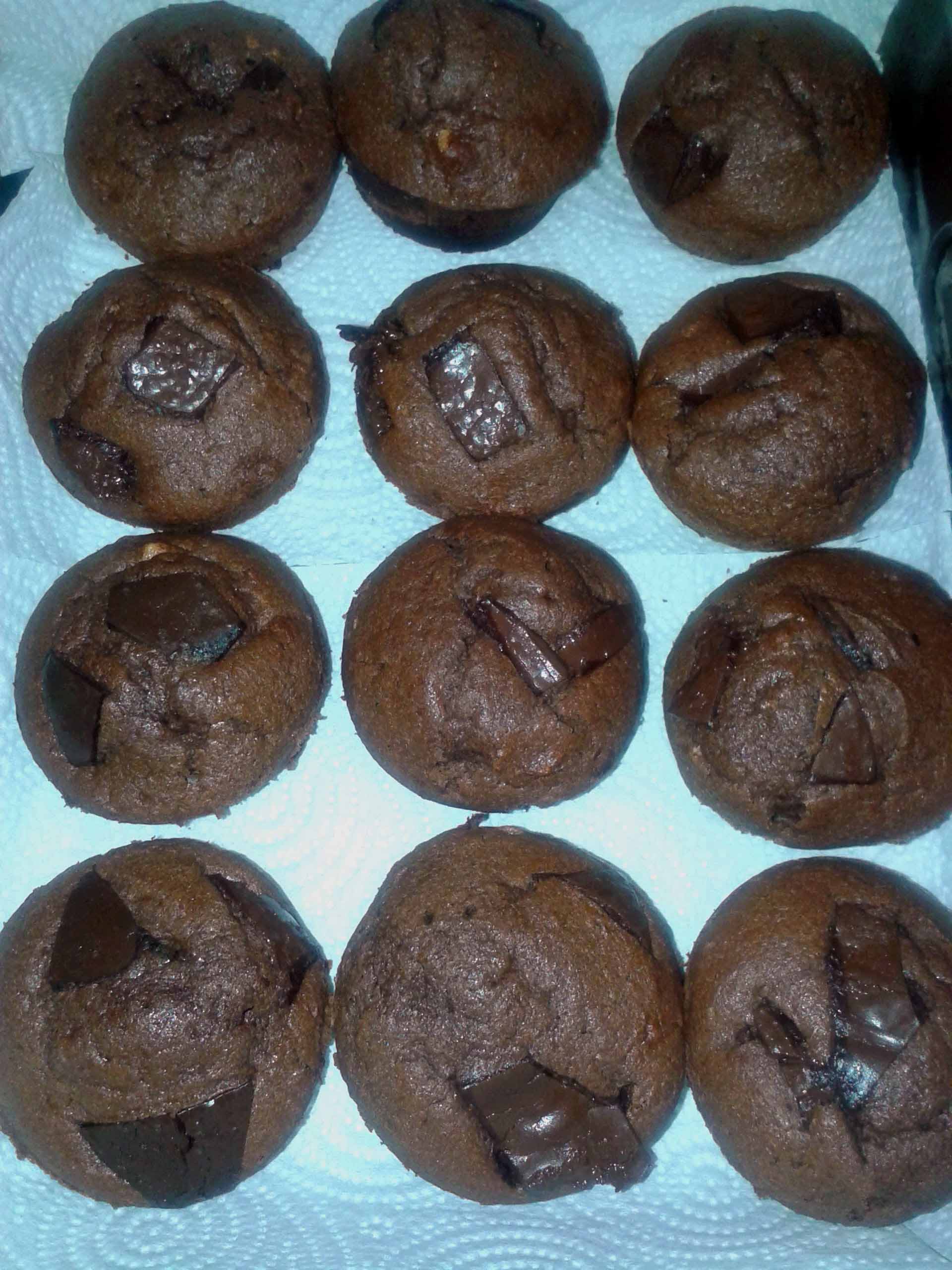 Muffin al cioccolato