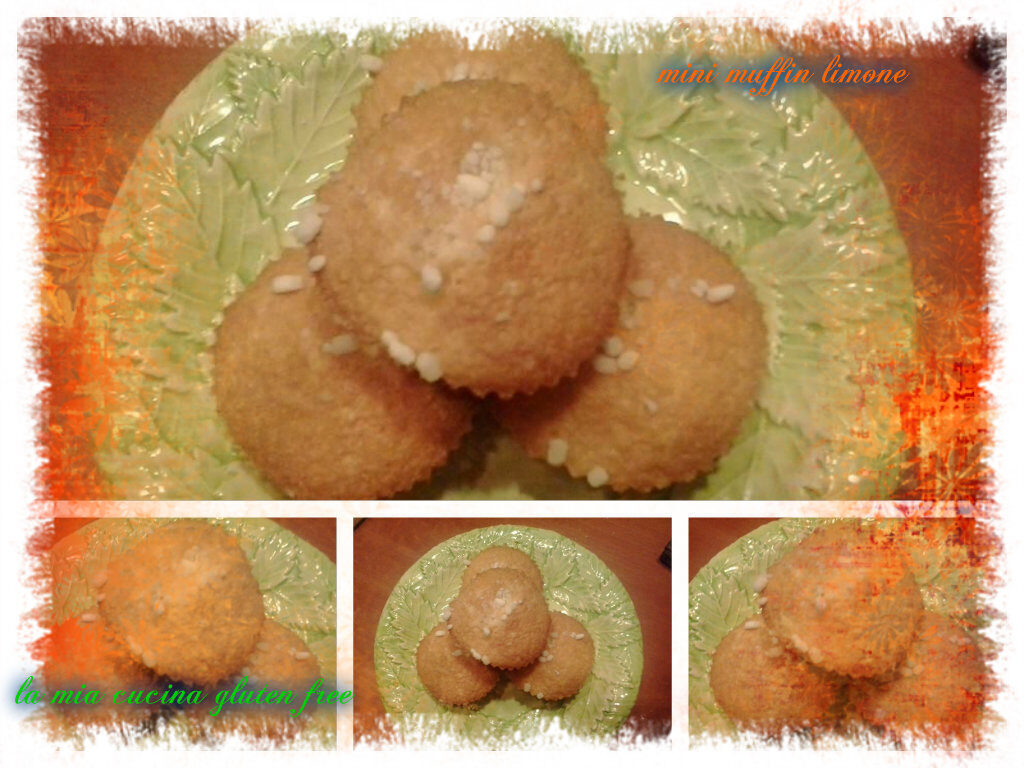 Muffin al limone gluten free solo albumi
