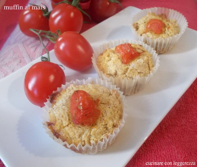 Muffin al mais – lievito madre