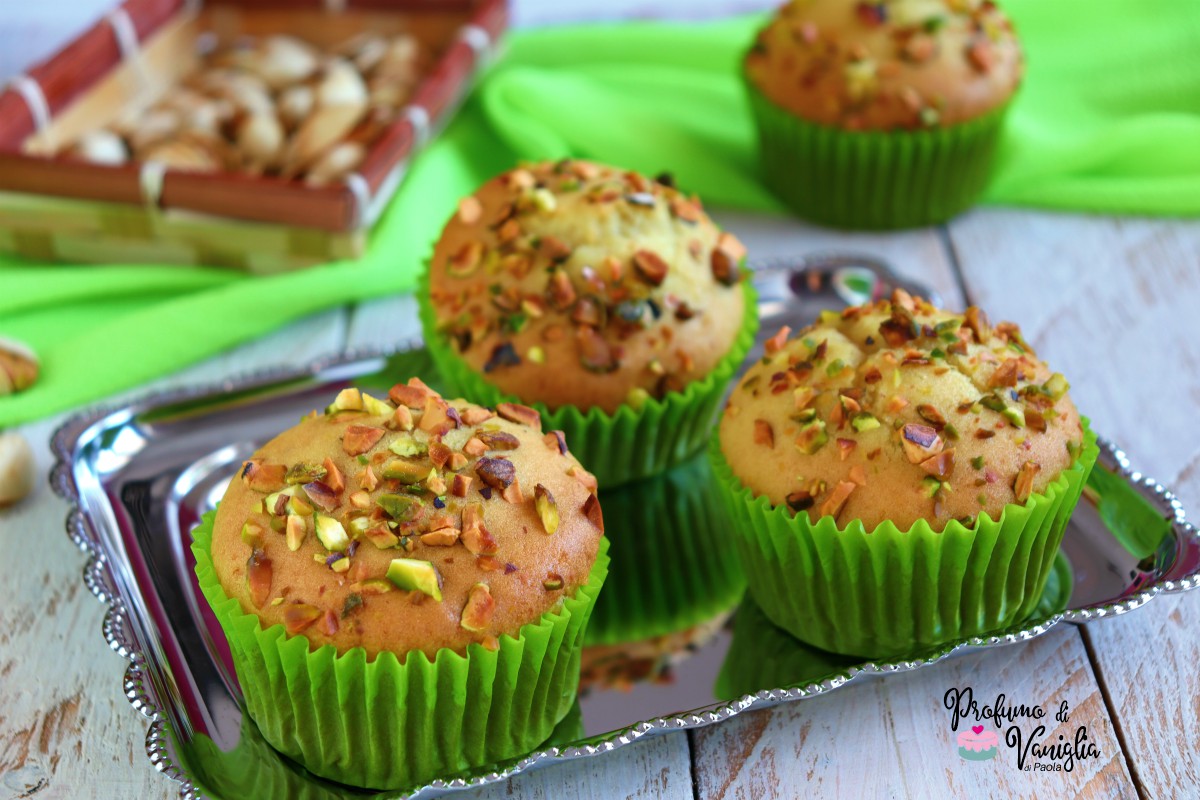 Muffin al pistacchio