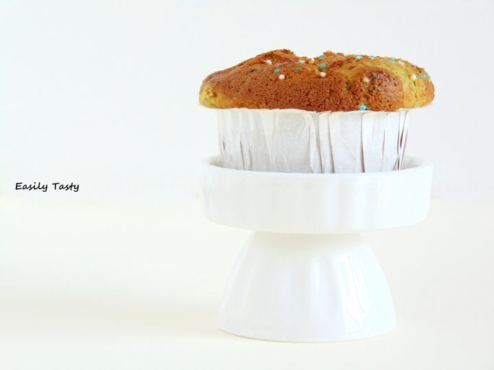 Muffin alla crema di pistacchio