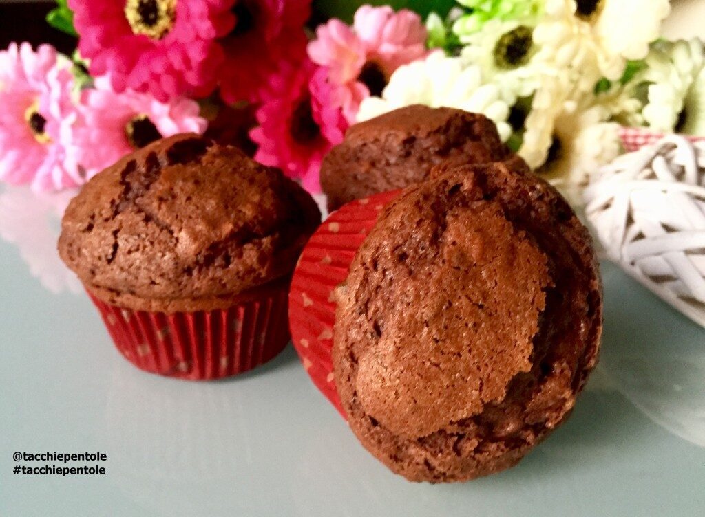 Muffin alla nutella e nocciole