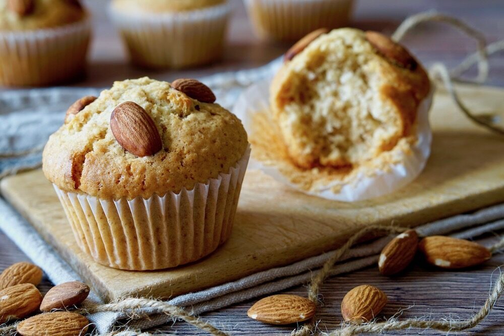 Muffin alle mandorle