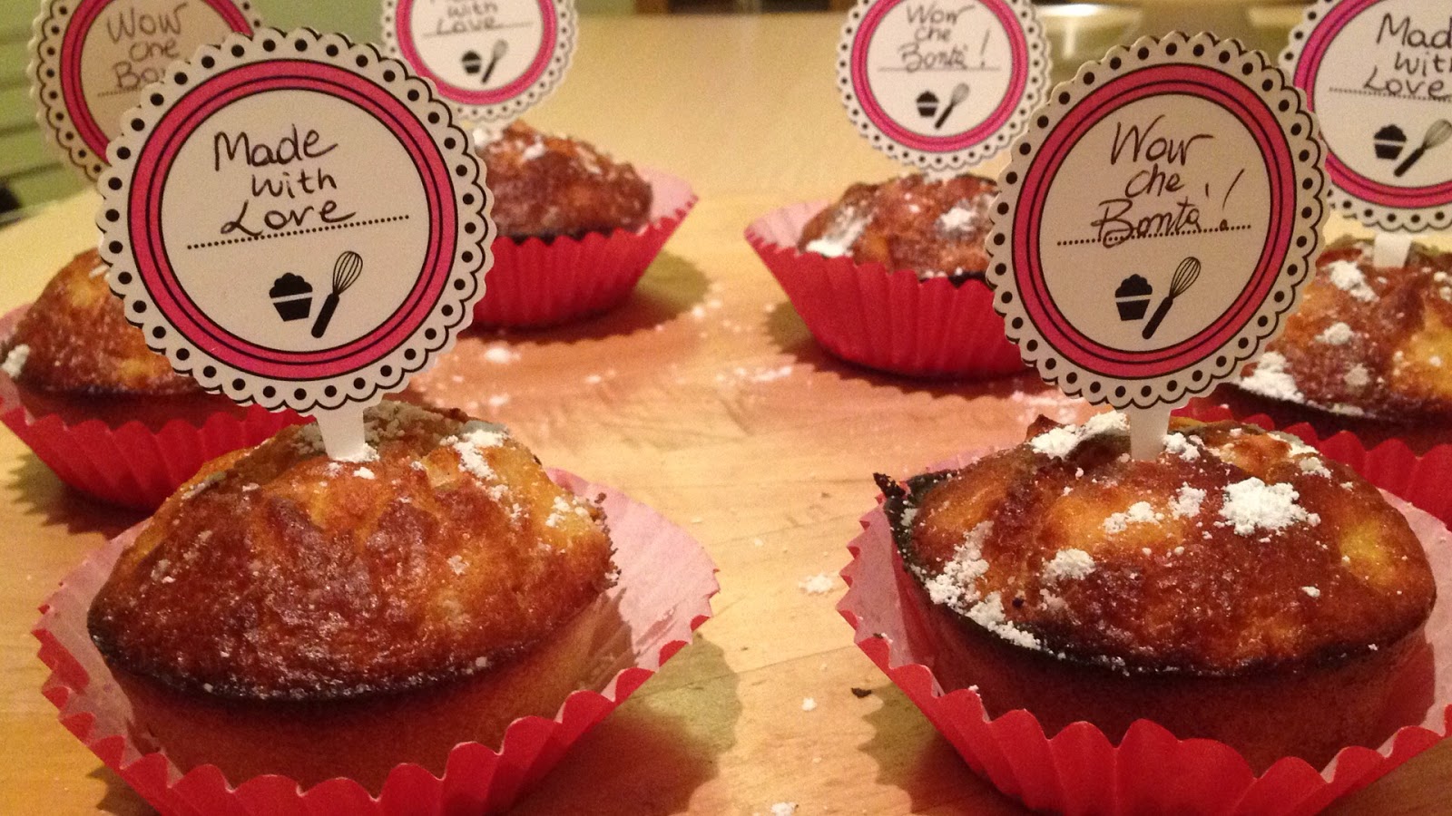 MUFFIN ALLE MELE E CANNELLA