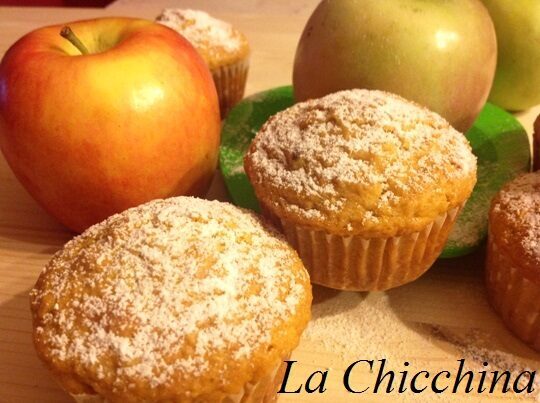 Muffin alle mele…grattuggiate!!!