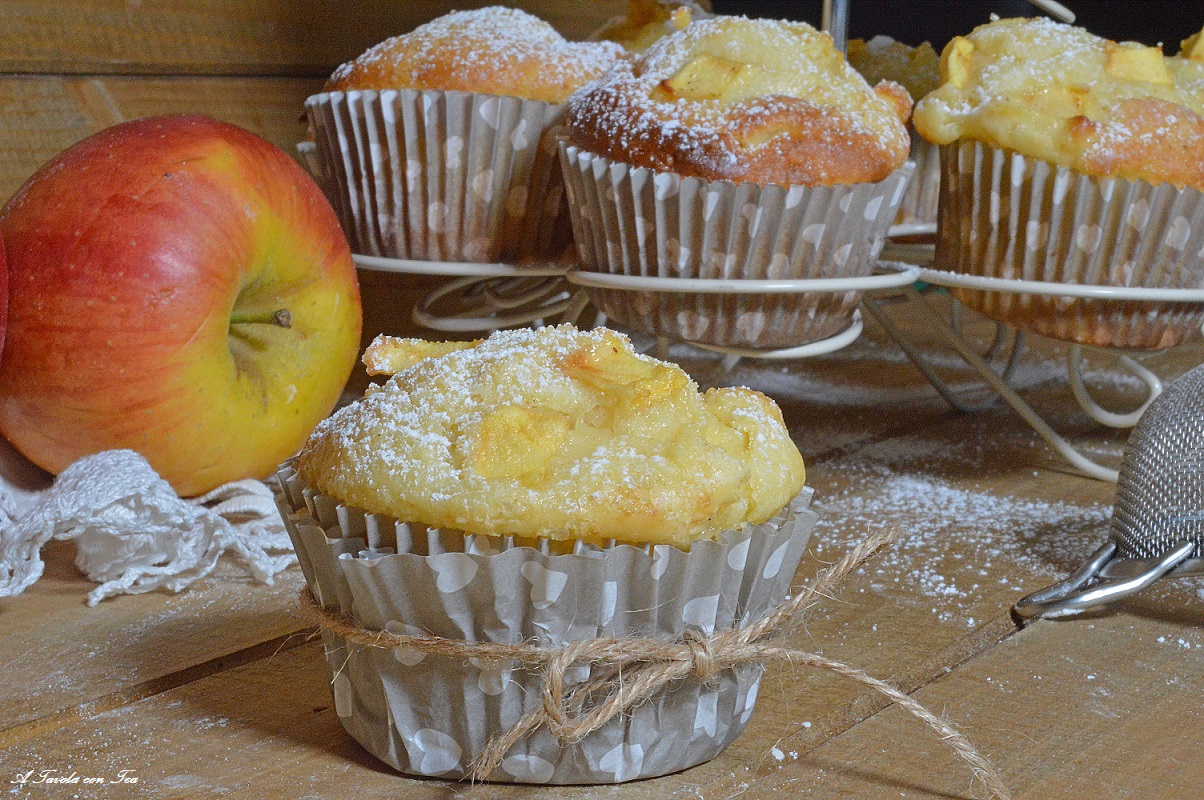 Muffin alle mele ricetta facile