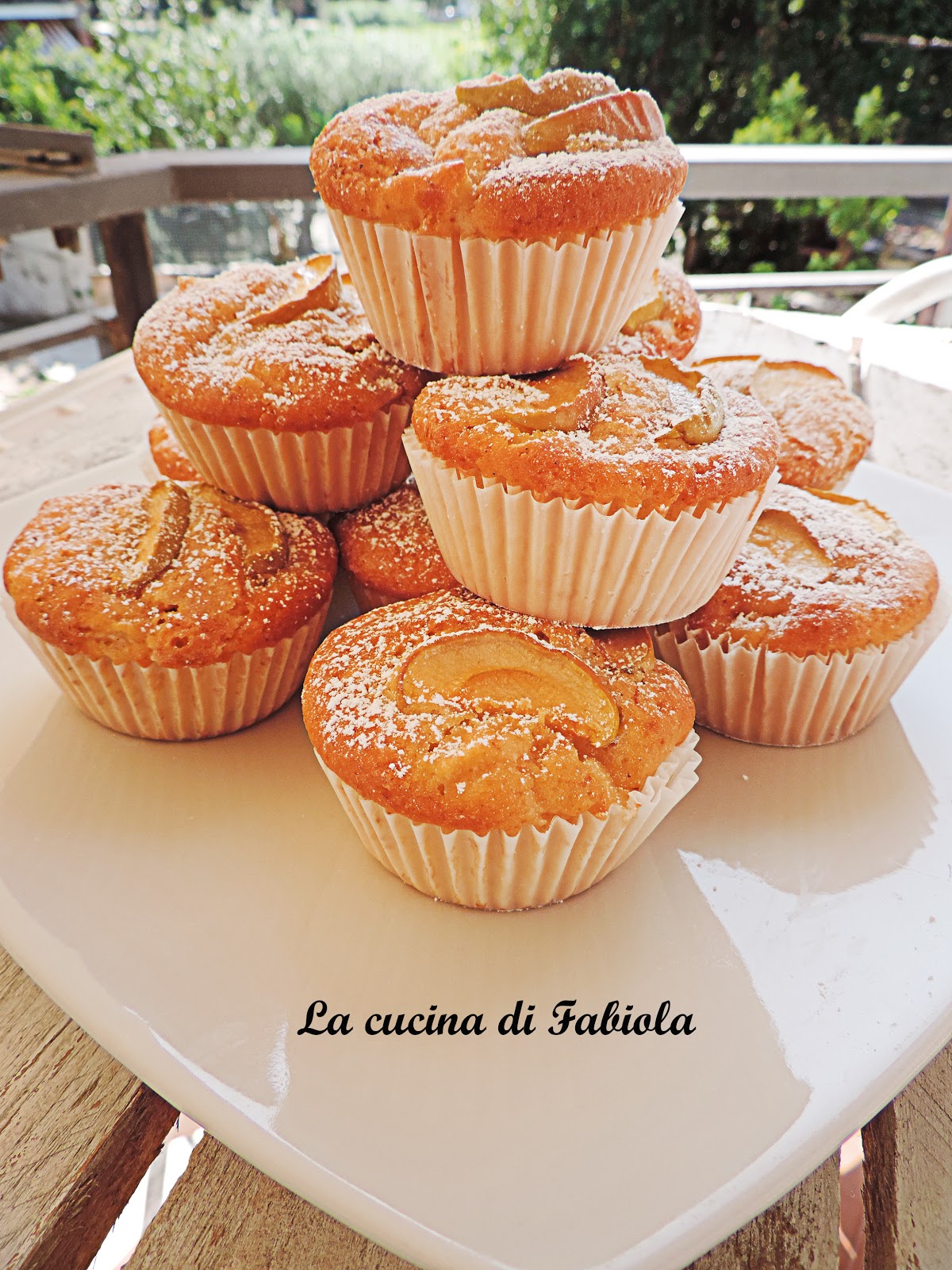 Muffin alle mele senza burro