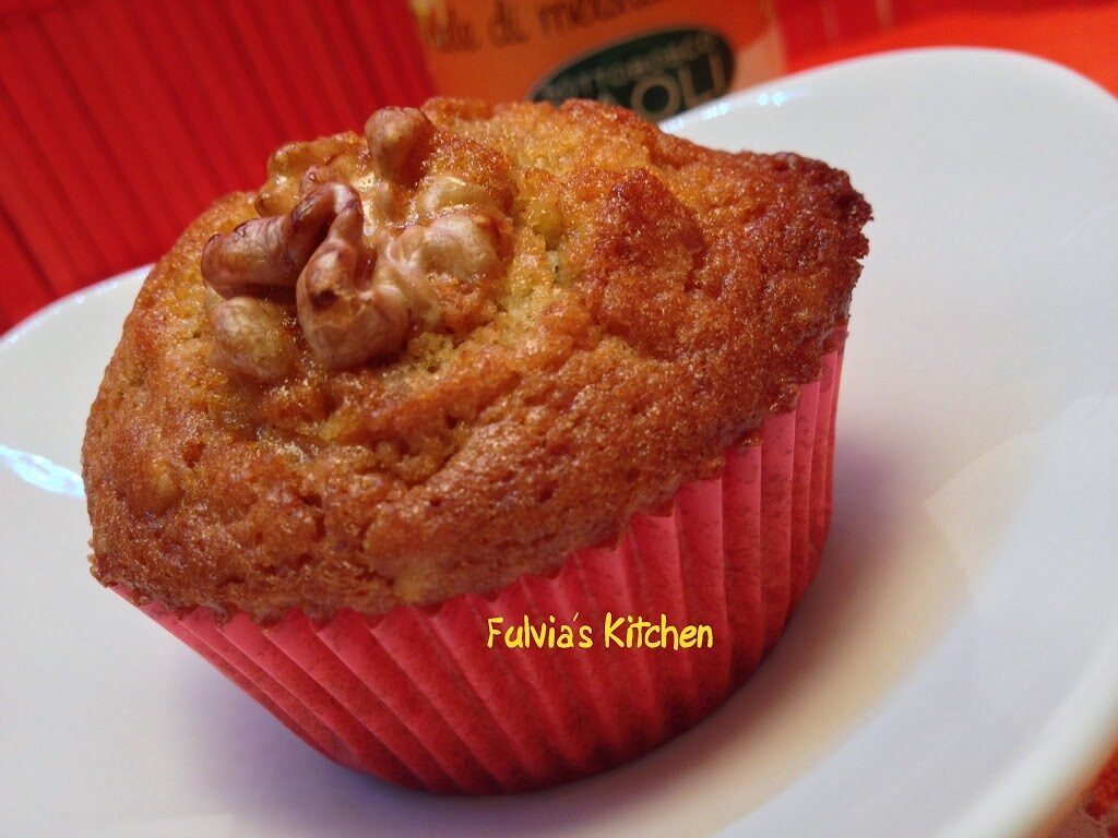 Muffin alle noci e miele di melata di bosco sottobosco paoli