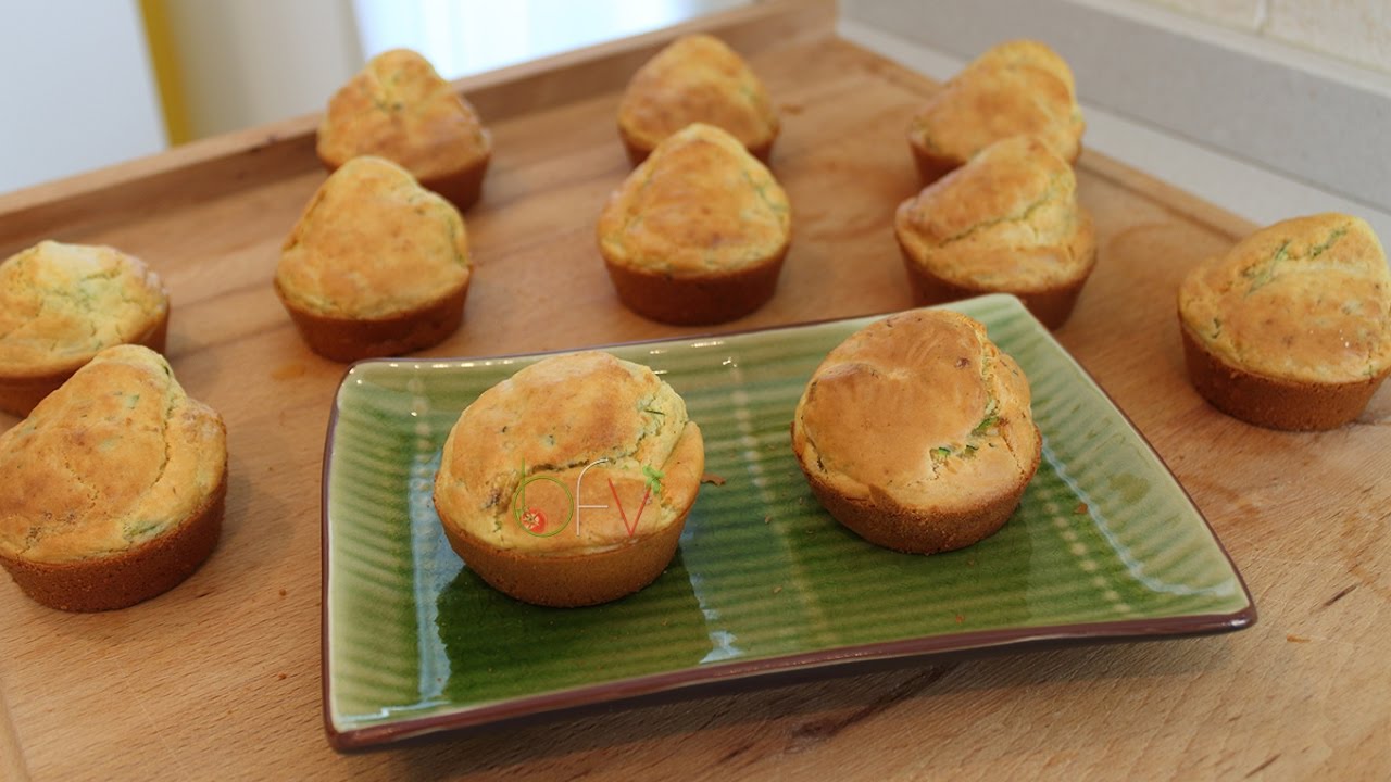 Muffin alle zucchine [videoricetta]
