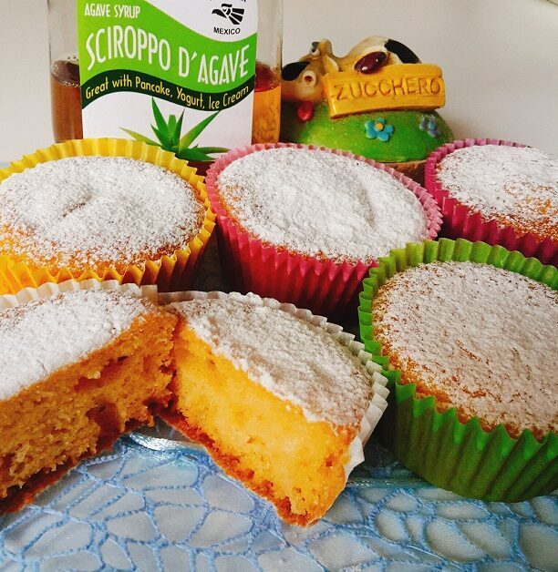 Muffin allo yogurt con sciroppo d’agave