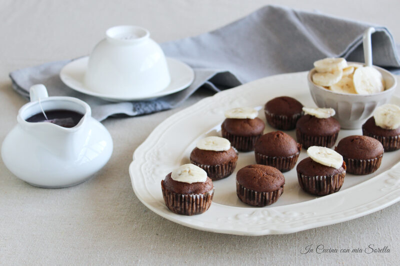 Muffin allo yogurt e banana