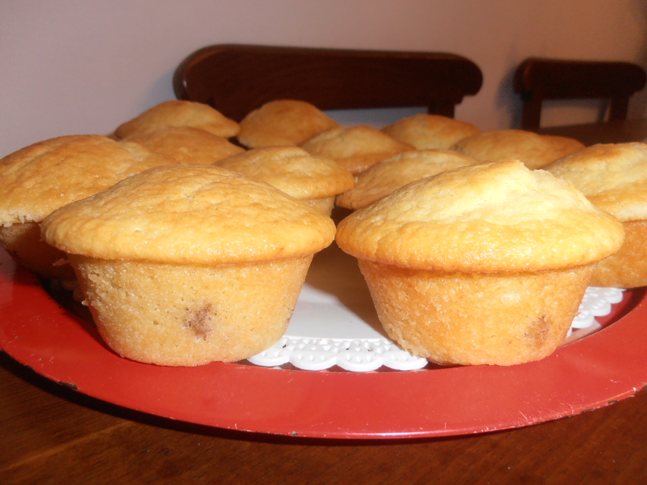 Muffin allo yogurt ed uvetta