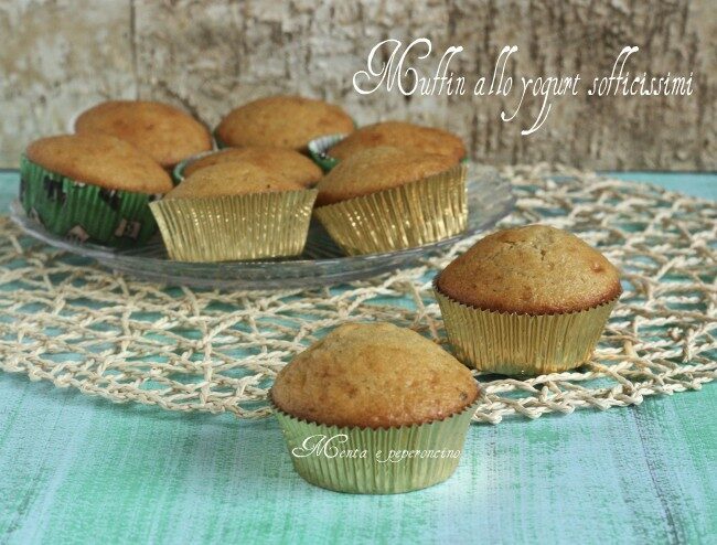 Muffin allo yogurt sofficissimi